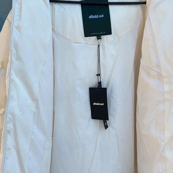 Afield Out Ridge Puffer Jacket in Bone NWT Men XL Insulated Warm Winter Nylon - Picture 5 of 15